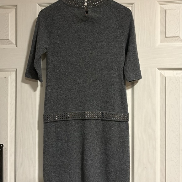 Qi Cashmere 100% Cashmere Mini Dress - Picture 7 of 9